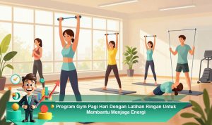 Program-Gym-Pagi-Hari-Dengan-Latihan-Ringan-Untuk-Membantu-Menjaga-Energi